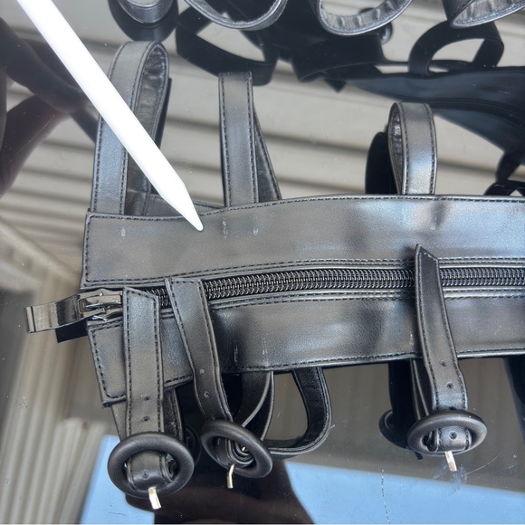 Black Gladiator Sandals Size 9 Anufer - Picture 7 of 8